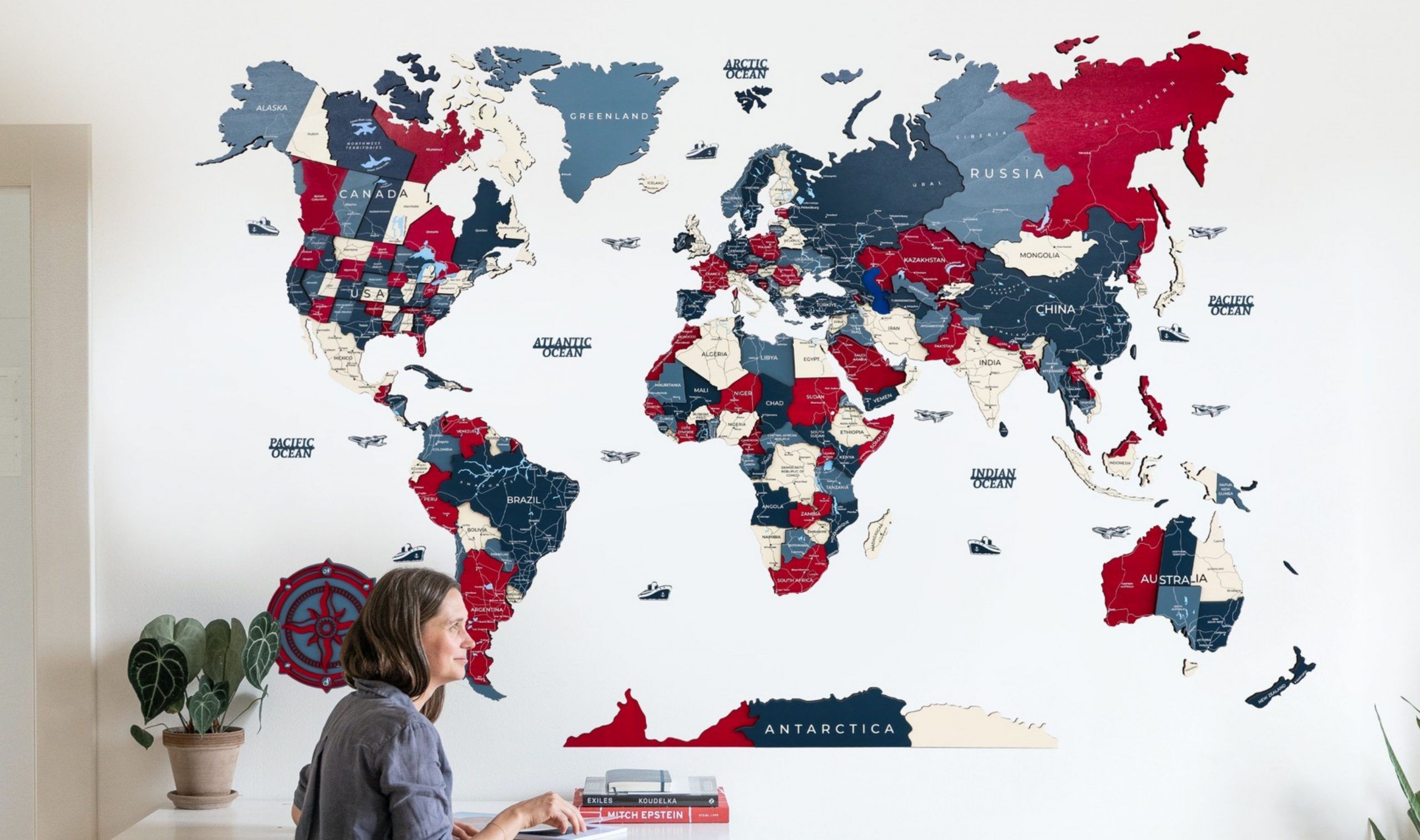 Mavera Detailed World Map - Image 1
